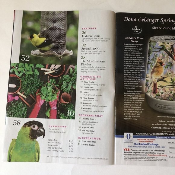 Birds and Blooms Mag March Extra 2023-Finches-Herbs-feeding hacks-ground cover - Picture 3 of 9
